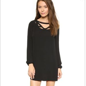 Diane von Furstenberg Melanie black dress